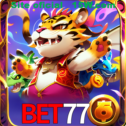 Imagem promocional da Bet77 mostrando a plataforma e suas vantagens